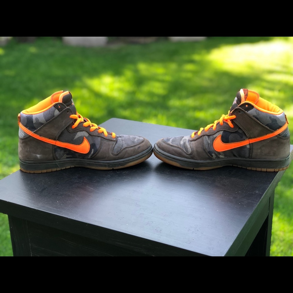 Nike SB Dunk High Camo - Picture 4 of 6